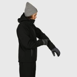 Brunotti Marsala_N Mens Softshelljacket -Duijvestein Verkoop Brunotti M Marsala Softshellsnowjacket Black 2022 3