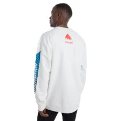 Burton Mens 1987 Elite Crew -Duijvestein Verkoop Burton Eliote sweat back on