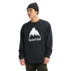 Burton M Oak Crew -Duijvestein Verkoop Burton M Oak Crew 001 True Black Heather 2022 3