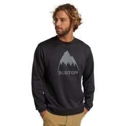 Burton M Oak Crew -Duijvestein Verkoop Burton M Oak Crew 2022 001 True Black Heather 1