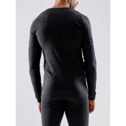 Craft M Core Wool Merino Ls Tee 7 Craft M Core Wool Merino Ls Tee -Duijvestein Verkoop Craft M Core Wool Merino Ls Tee black 3
