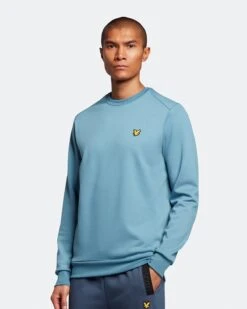 Lyle And Scott Crew Neck Fly Fleece 2023 -Duijvestein Verkoop Lyle and Scott Crew Neck Fly Fleece 2023 nebula 2 1