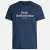 Peak Performance M Original Tee -Duijvestein Verkoop Peak Performance M Original Tee 2022 blauw 1