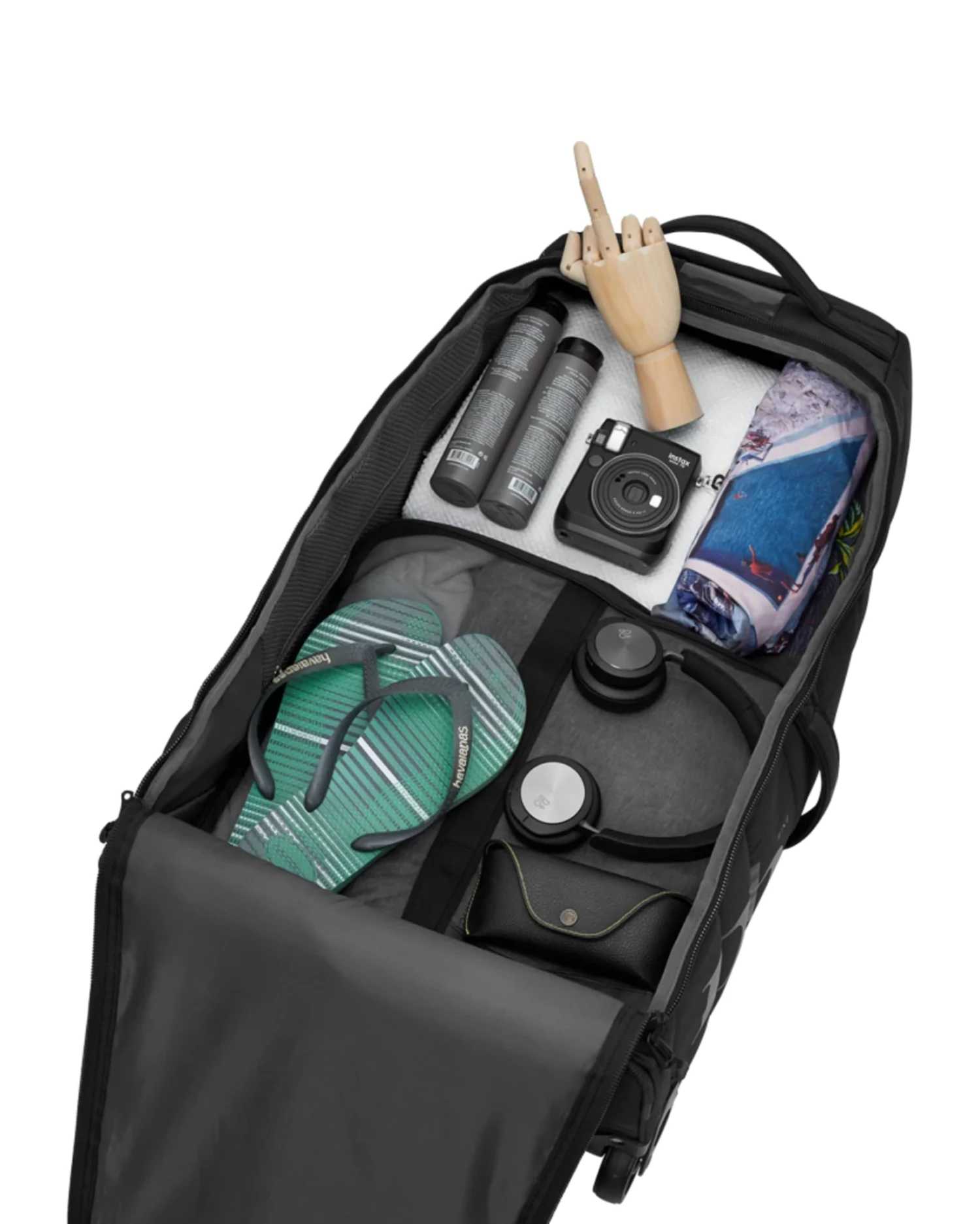 Douchebags The Strm 60L Roller Bag Zwart 6 Douchebags The Strm 60L Roller Bag Zwart - Afbeelding 4